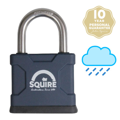 All Terrain 40mm Brass Padlock - Keyed Alike